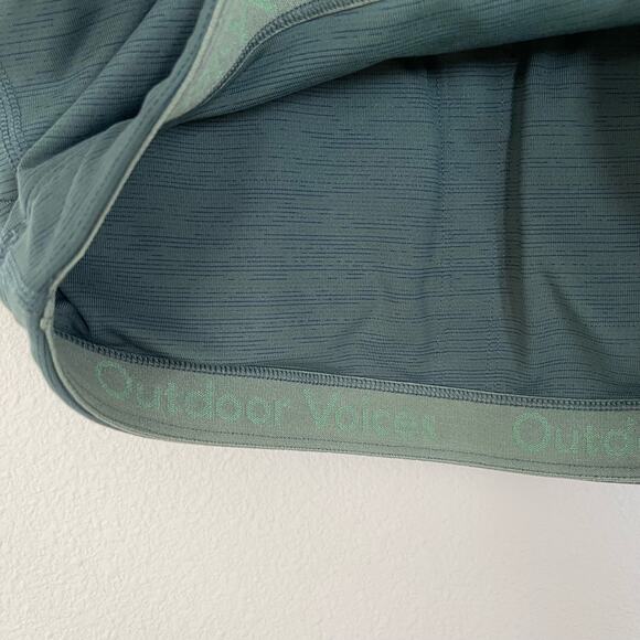 Outdoor Voices Evergreen Techsweat Longline Sports Bra (S) - Picture 5 of 6